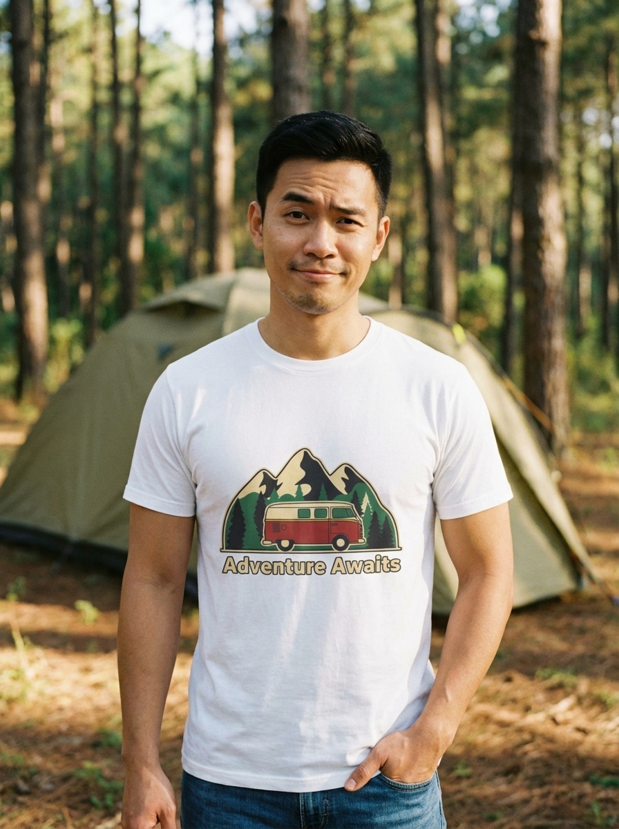 Adventure Awaits - Van Life Adventure Unisex T-Shirt