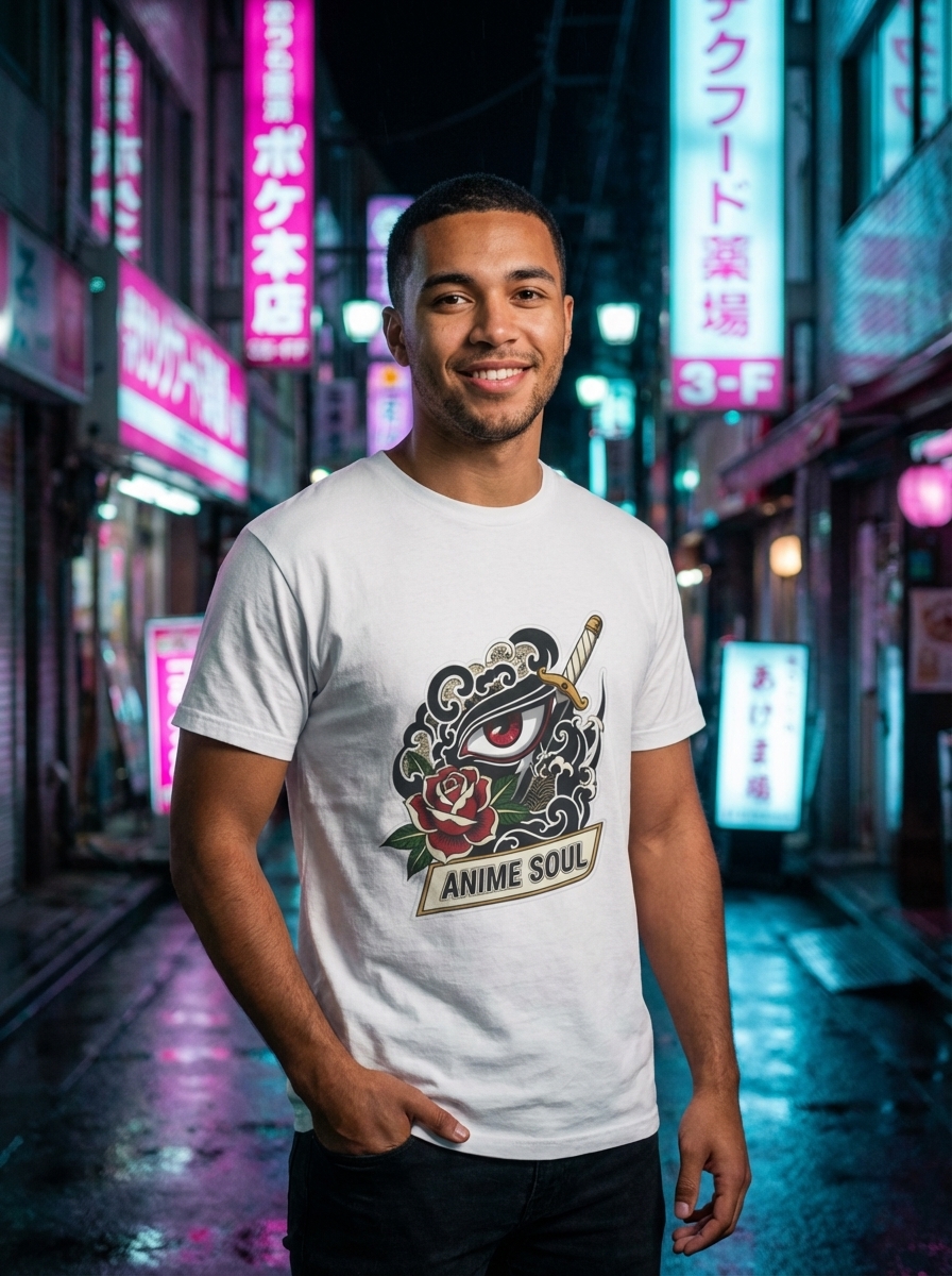 Anime Shirt | Tattoo Inspired Anime Fan Gift | Unisex Graphic Tee