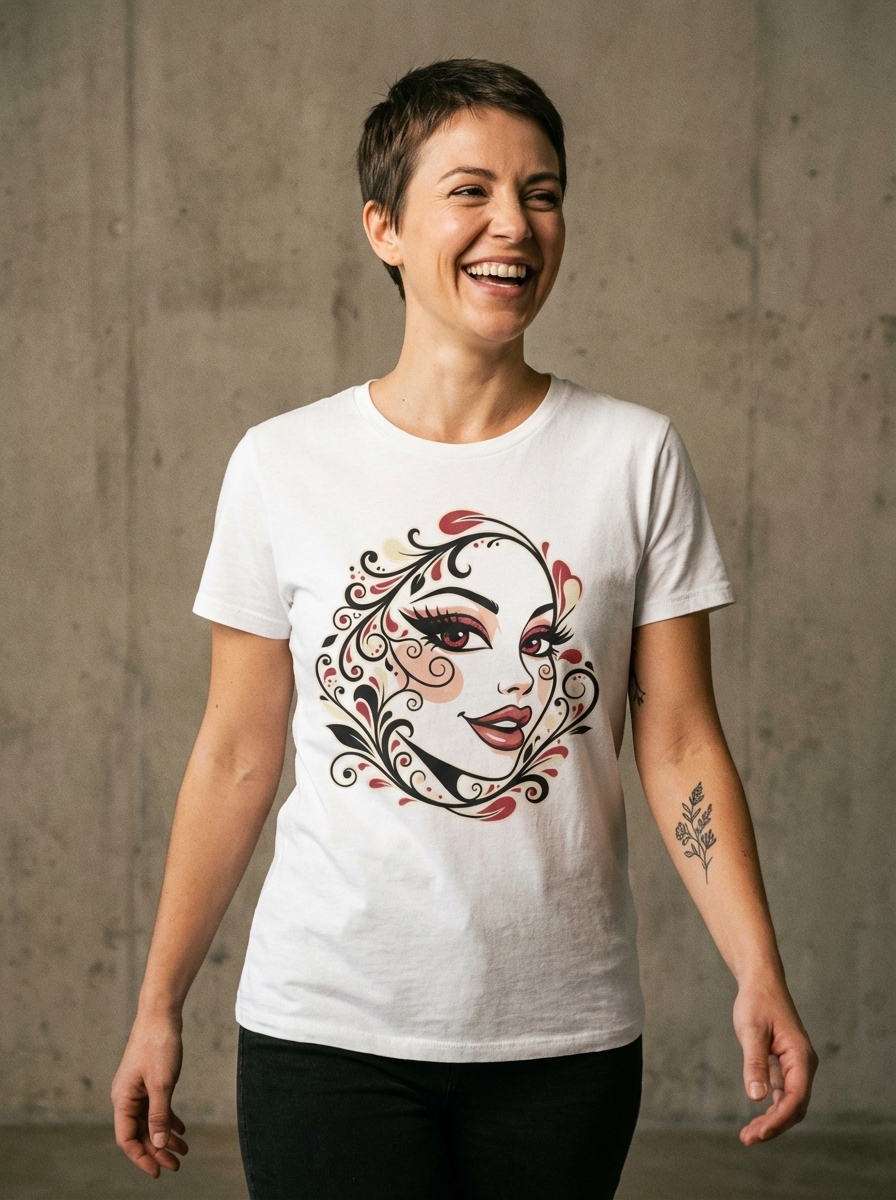 Chic Beauty Humor Unisex Softstyle T-Shirt