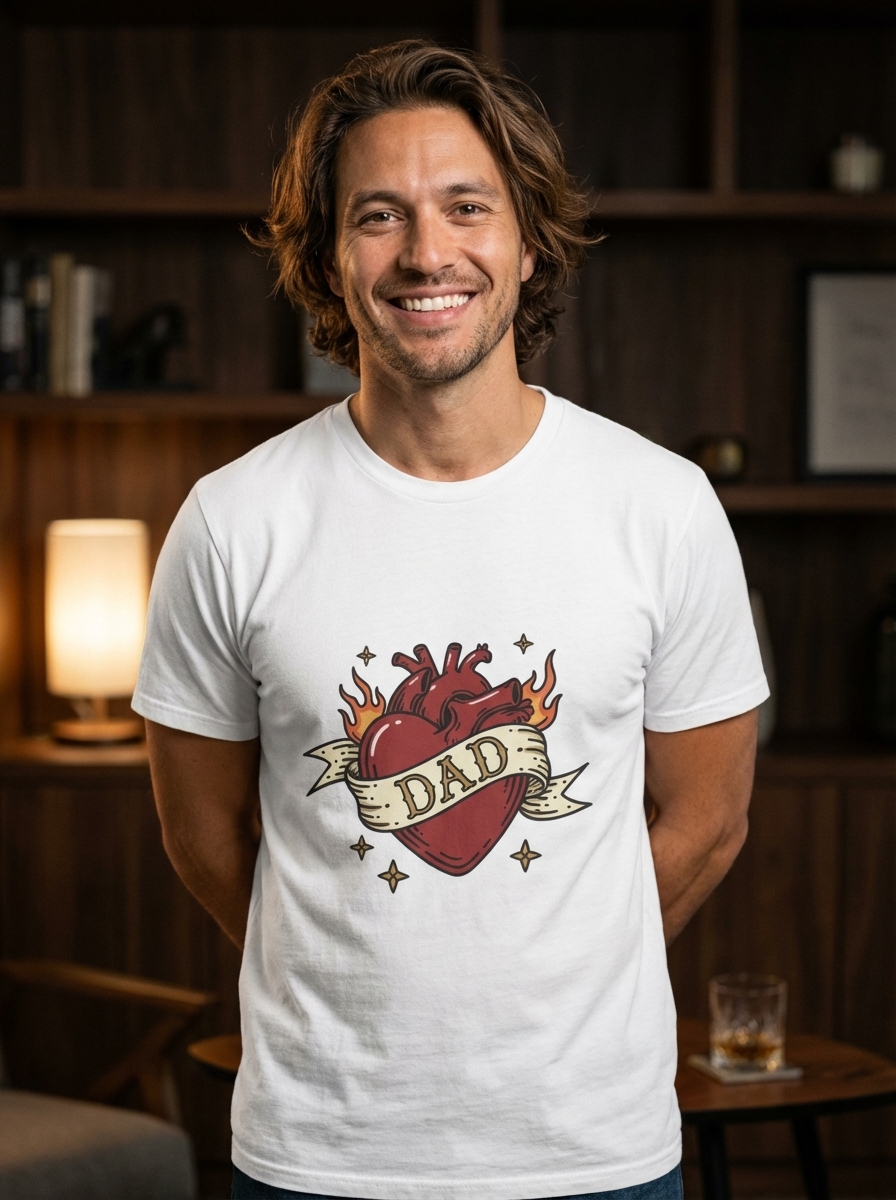 Dad Shirt | Tattoo Inspired Dad Gift | Father's Day Present | Graphic Tee