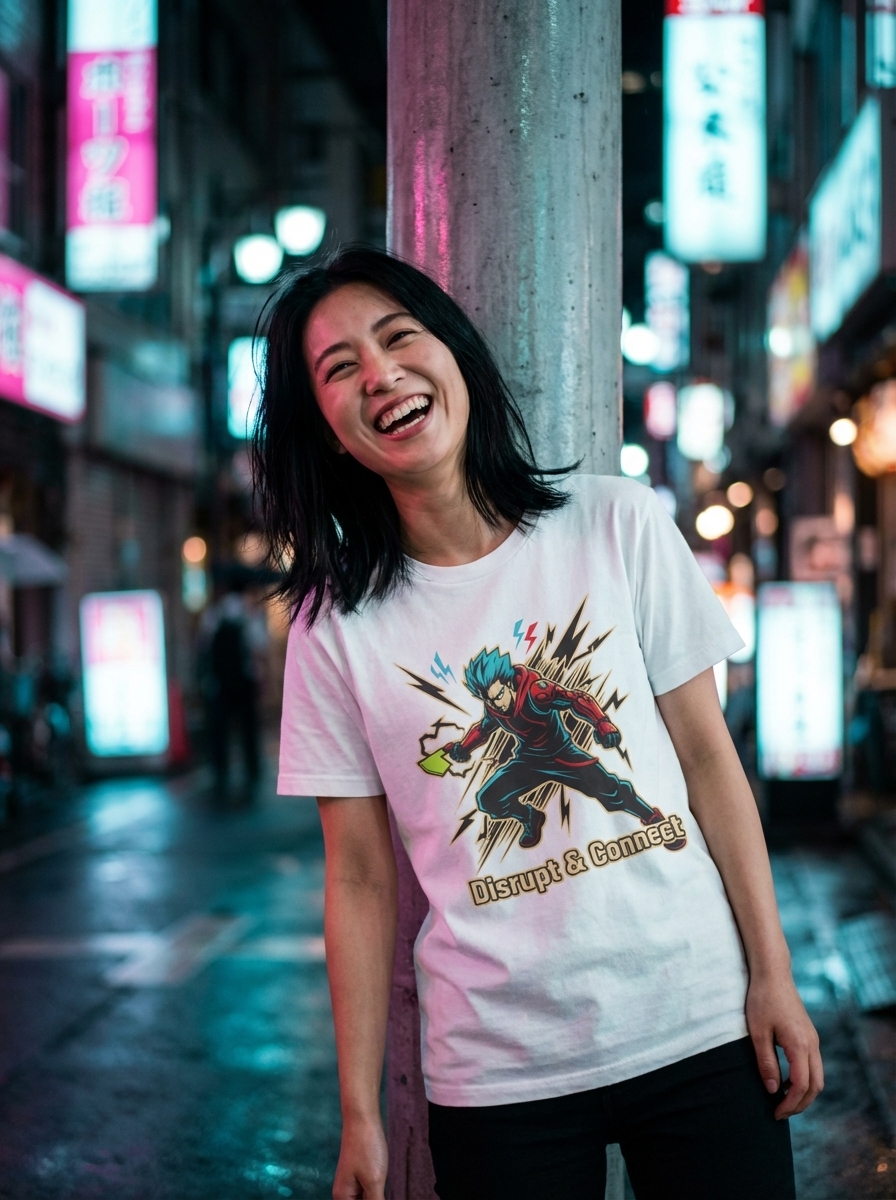 Disrupt & Connect - Signal Breaker Unisex Softstyle T-Shirt