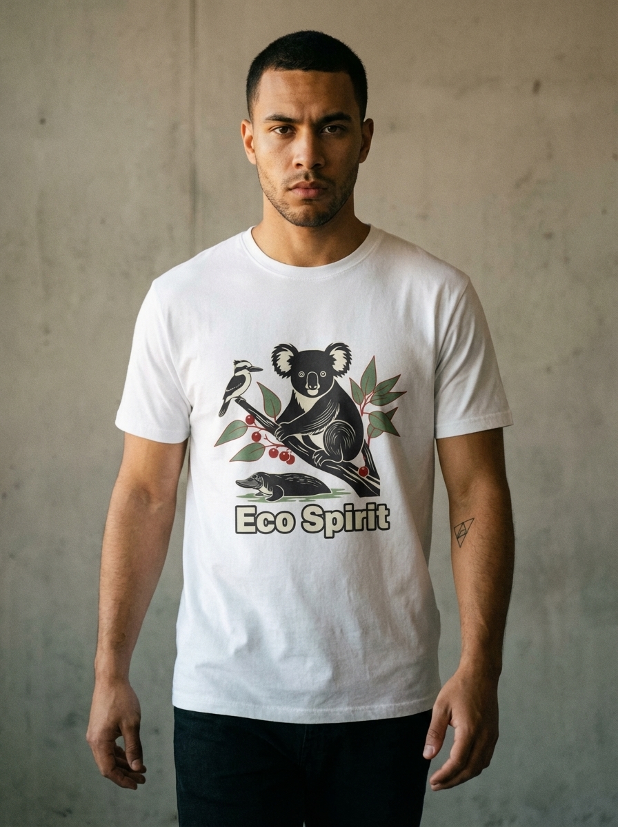 Eco Spirit - Native Australian Animals Koala T-Shirt