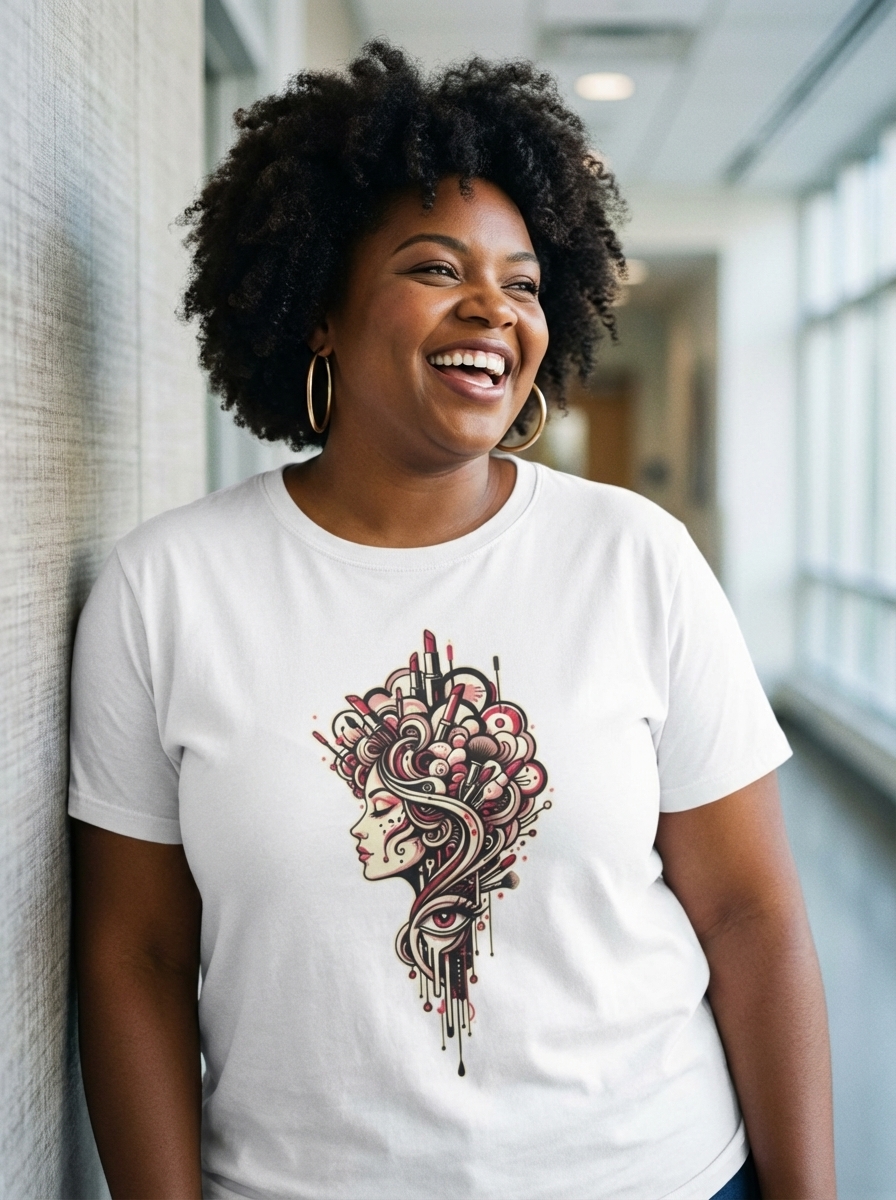 Expressive Beauty & Self-Expression Unisex Softstyle T-Shirt