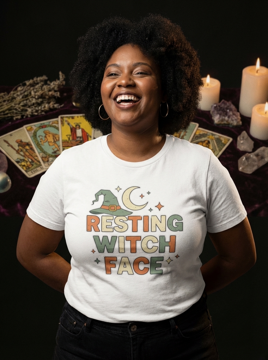 Funny Witch Shirt | vintage distressed witchy aesthetic | gift for spooky humor fans | unisex tee