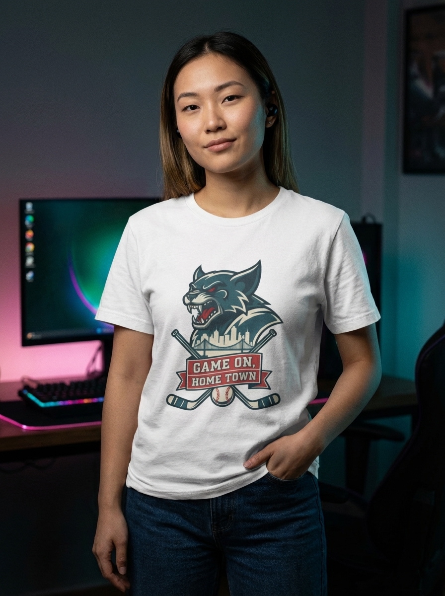 "Game On, Home Town" - Game On, Home Town Sports & Pride Tee