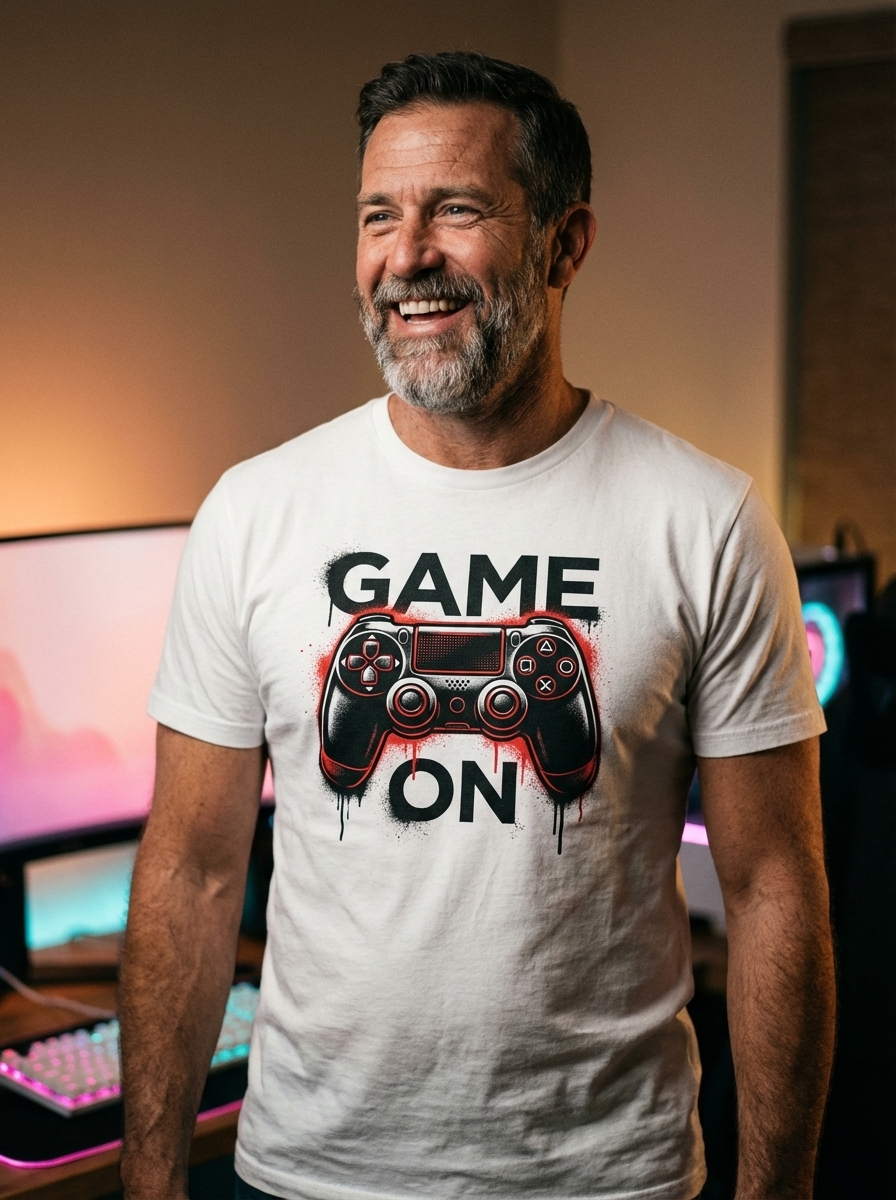 Gaming Shirt | Bold Streetwear Gamer Gift | Unisex Graphic Tee