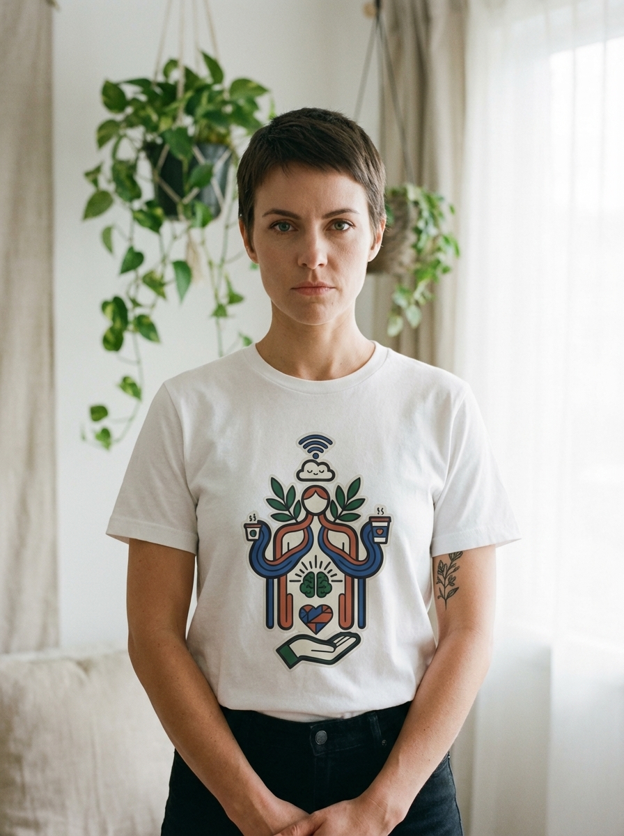 Motivational Self-Care & Humor Graphic T-Shirt