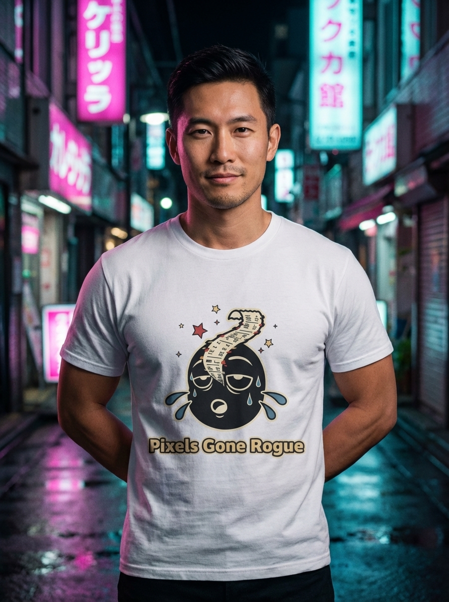 Pixels Gone Rogue - Meme Mirage Unisex Softstyle T-Shirt