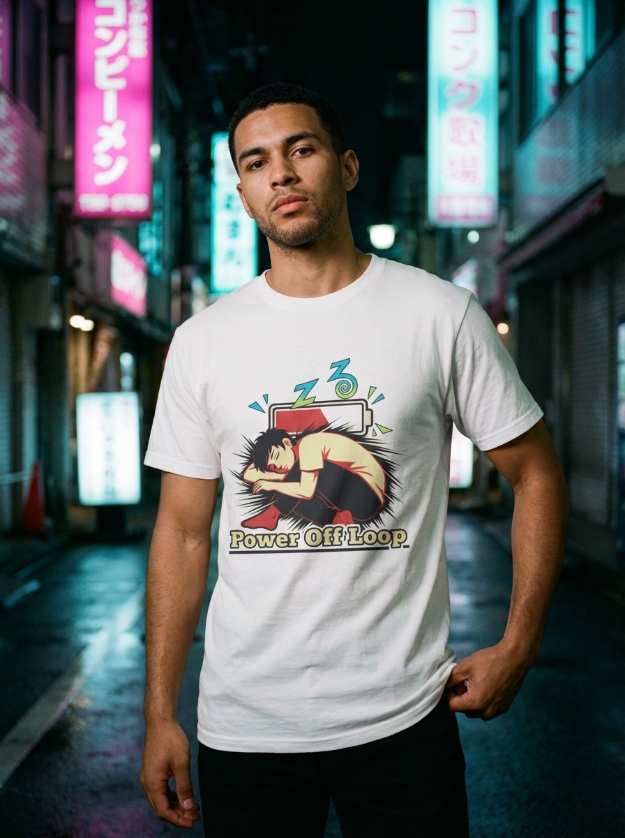 Power Off Loop - Nap Zone Unisex Softstyle T-Shirt