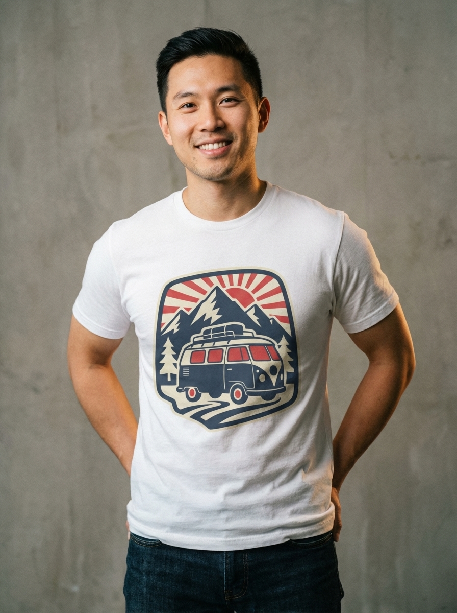 Vintage Van Life Retro Unisex T-Shirt