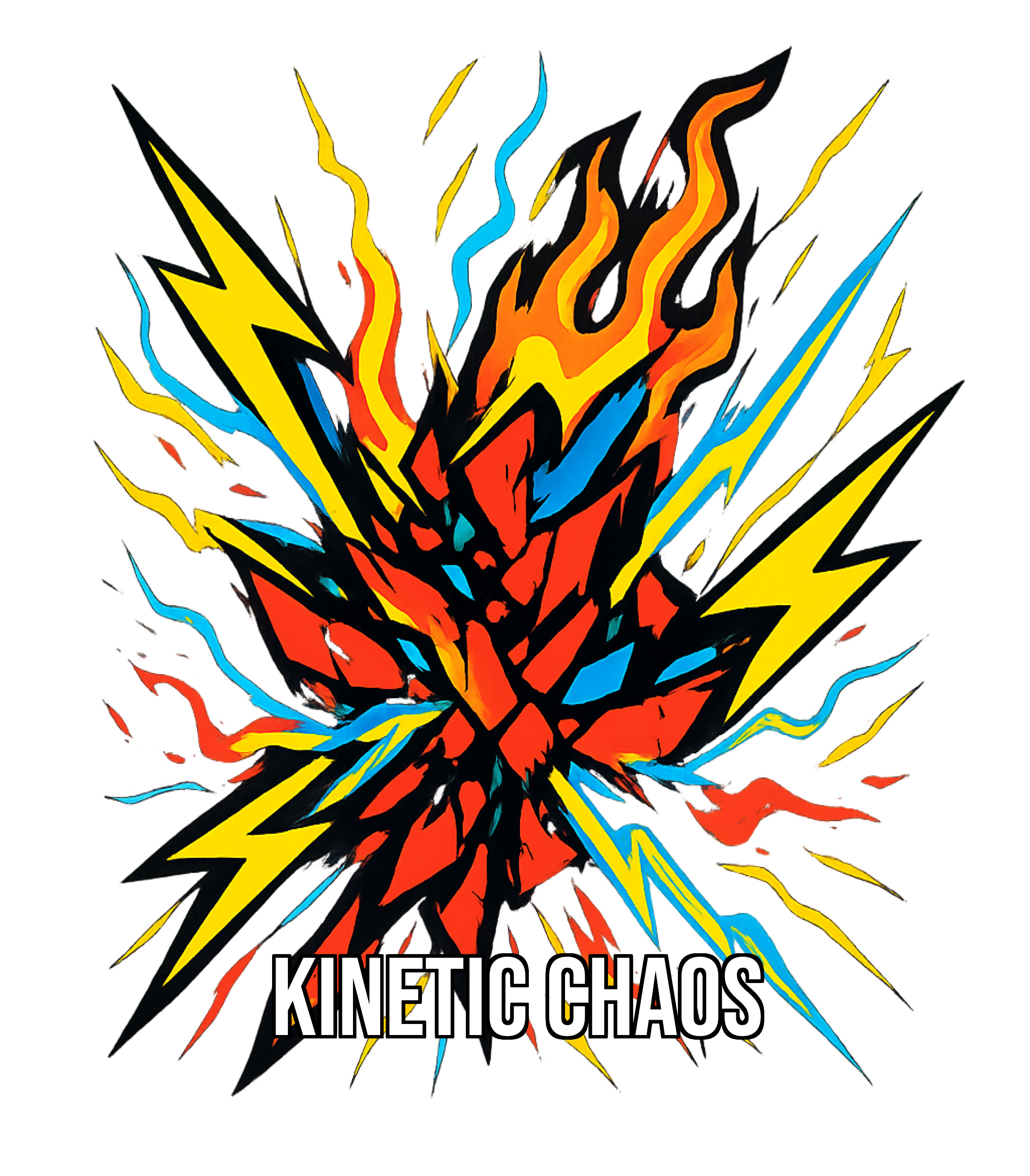 ELECTRIC FRAGMENT - FikFu Tee