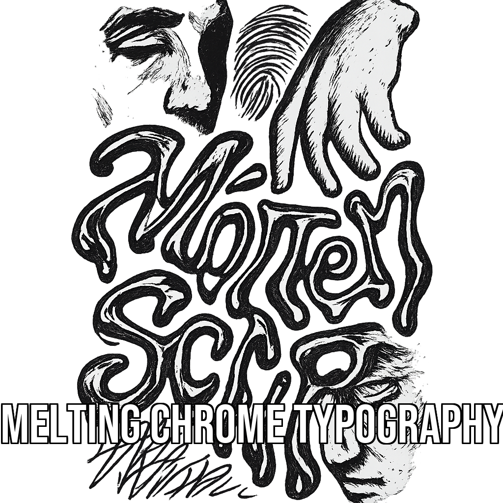 MOLTEN SCRIPT - FikFu Tee