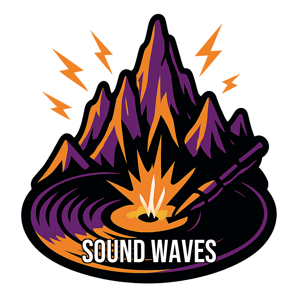 SYNTH WAVE MOUNTAINS - FikFu Tee